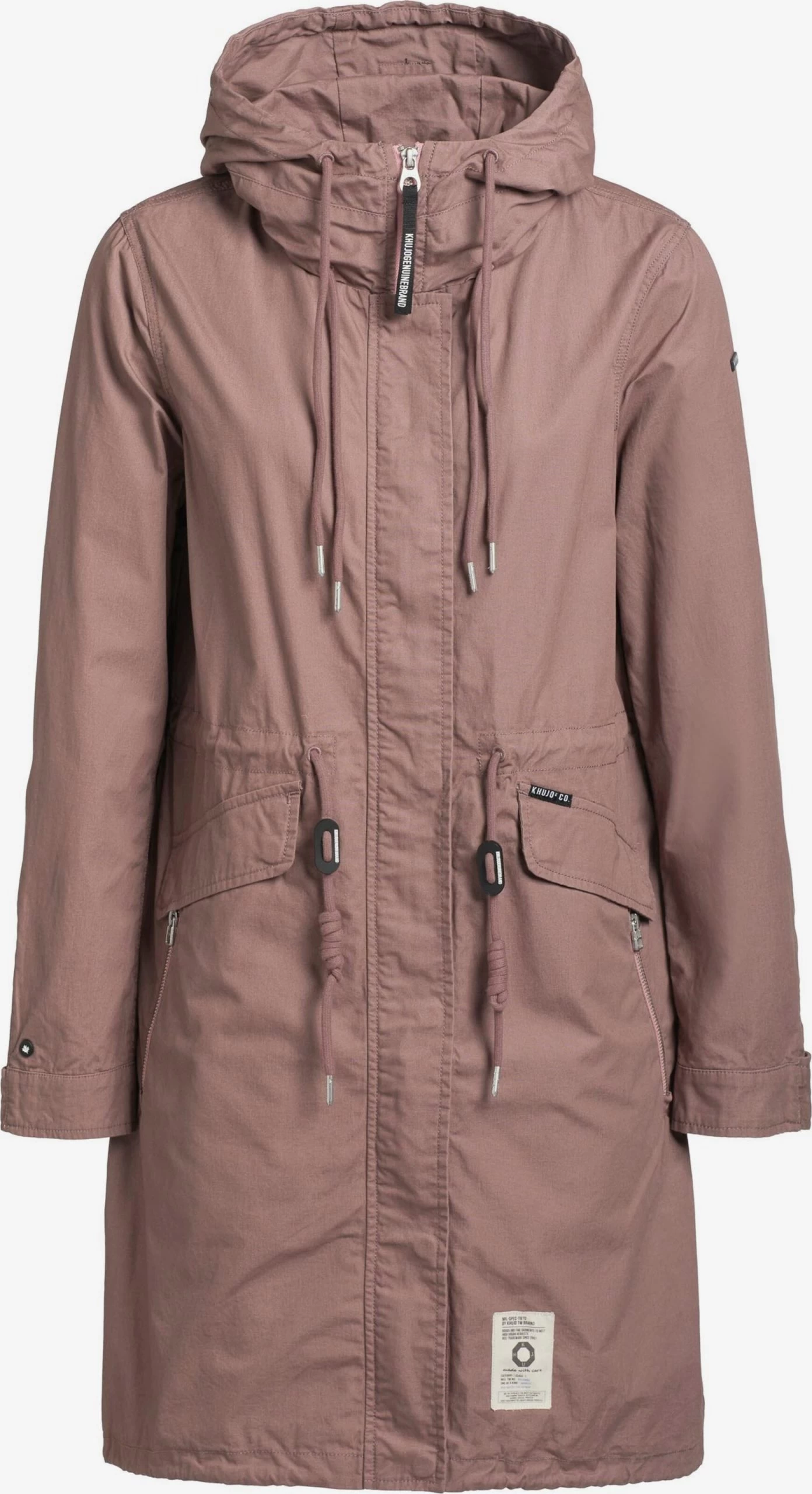Khujo Parkas Tussenparka NANDA3 Dames Mauve 3 Khujo Parkas Tussenparka NANDA3 Dames Mauve