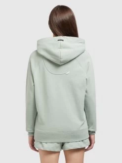 Khujo Hoodies Sweatshirt Odette Dames Mintgroen -Khujo 02469e0178ad05bb6b3247cf94eafee3