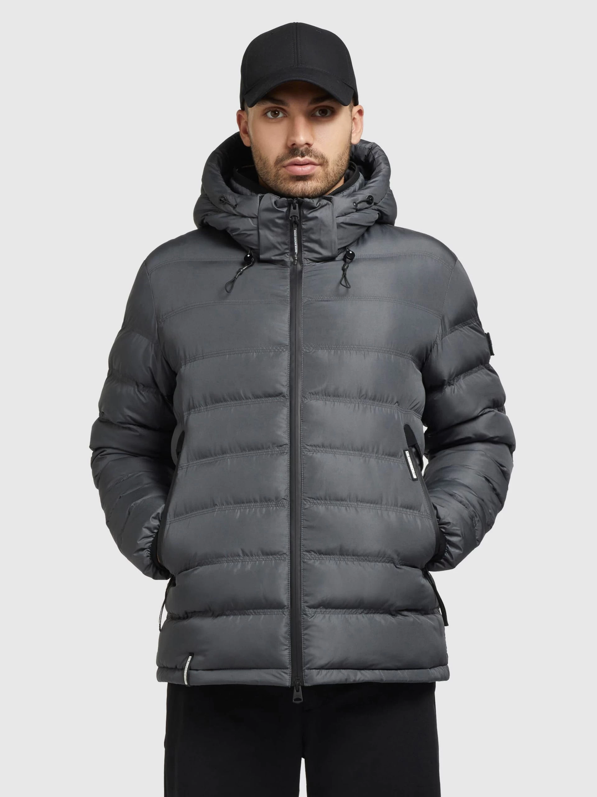 Khujo Winterjassen Winterjas Gamer Heren Antraciet 4 Khujo Winterjassen Winterjas Gamer Heren Antraciet - Afbeelding 2