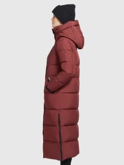 Khujo Wintermantels Wintermantel Shimanta 2 Dames Roestrood -Khujo 04eda4a1f027f56167be4690245923e3