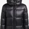 Khujo Winterjassen Winterjas Valona Dames Zwart