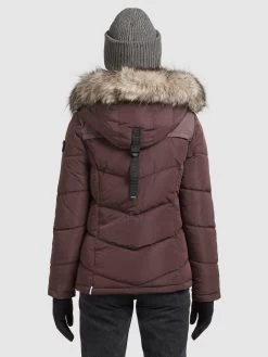 Khujo Winterjassen Winterjas Winsen Dames Bourgogne 13 Khujo Winterjassen Winterjas Winsen Dames Bourgogne -Khujo 0ec627a3d9ad4cc971715187223433e4