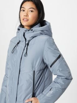 Khujo Wintermantels Wintermantel Sonje Dames Lichtblauw -Khujo 0f29092dfc4a676cc72446643832c499