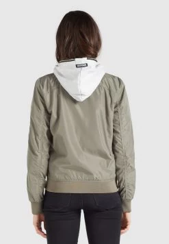 Khujo Winterjassen Winterjas LARIFA Dames Kaki -Khujo 0fdf38d1419753ac512417e5a300c528