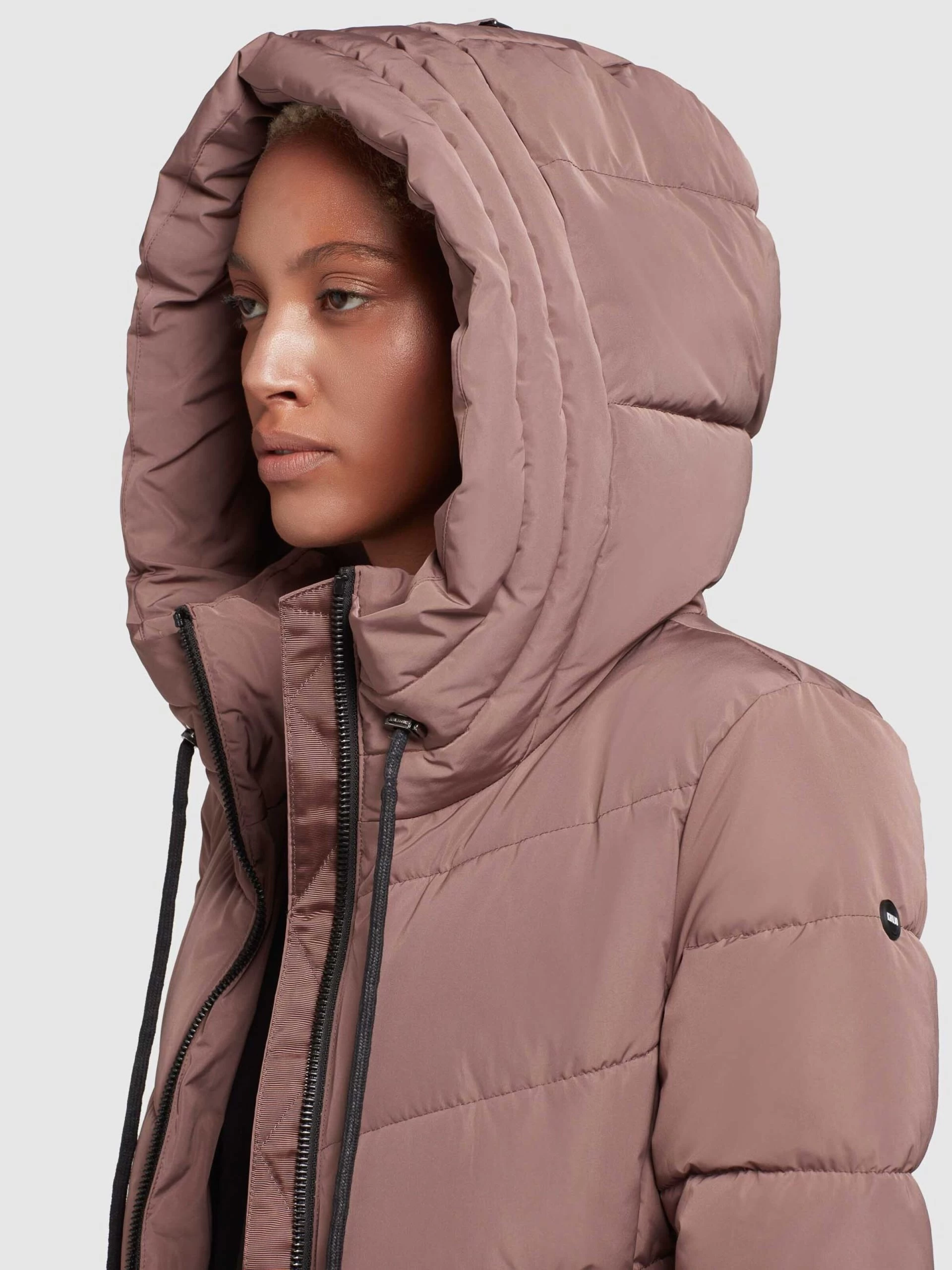 Khujo Wintermantels Wintermantel Ayleena Dames Chamois 9 Khujo Wintermantels Wintermantel Ayleena Dames Chamois - Afbeelding 7