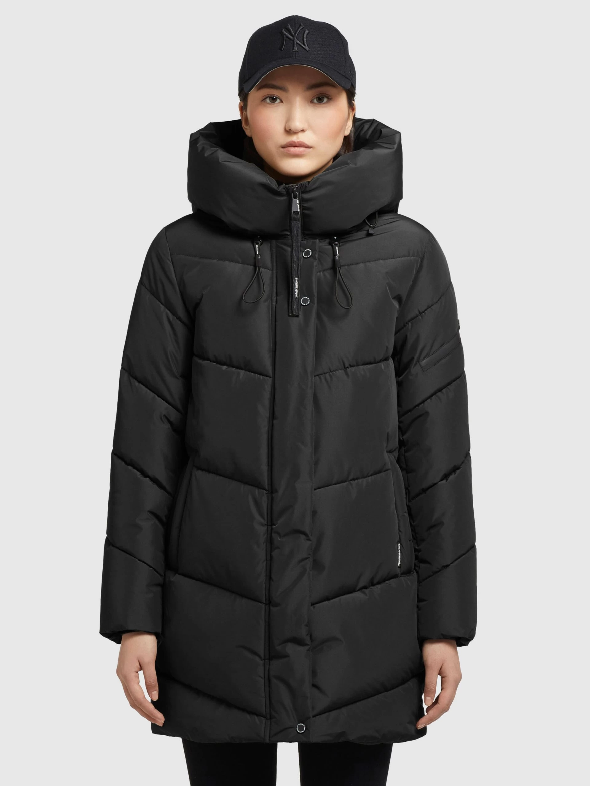 Khujo Winterjassen Winterjas Jordis 4 Dames Zwart 4 Khujo Winterjassen Winterjas Jordis 4 Dames Zwart - Afbeelding 2