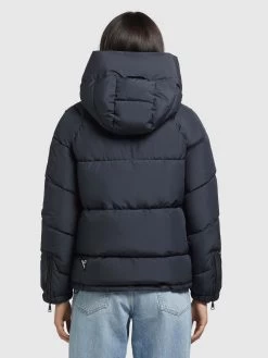 Khujo Winterjassen Winterjas Esila Dames Marine -Khujo 154a2ee7d3666fef9df609a22d1243a8