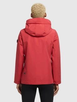 Khujo Tussenjassen Tussenjas KAYA Dames Rood -Khujo 16af2576eb859dfdf0b343132e3815e1