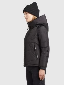 Khujo Winterjassen Winterjas Esila Dames Zwart -Khujo 1766c088b27276b10da703d42a1e2890