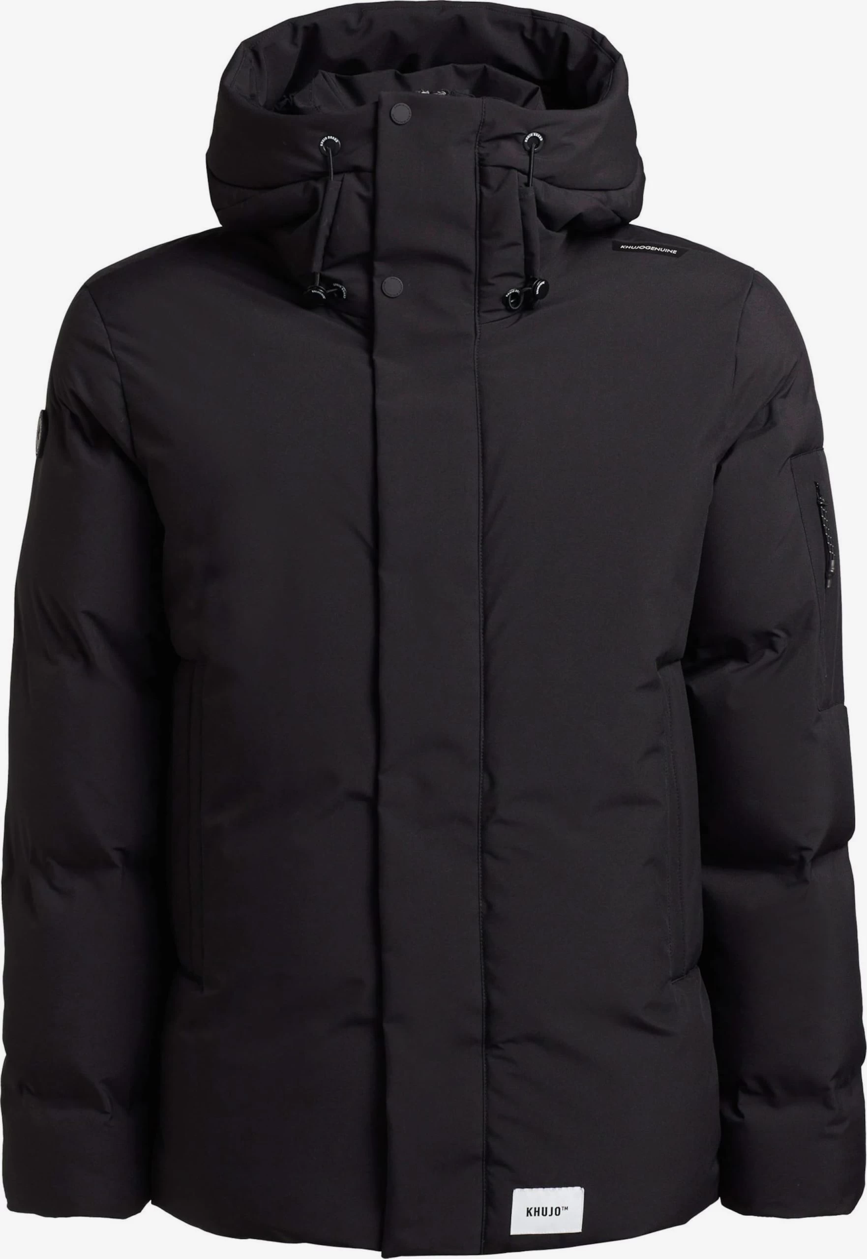 Khujo Winterjassen Winterjas Cann Heren Zwart 3 Khujo Winterjassen Winterjas Cann Heren Zwart