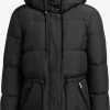 Khujo Winterjassen Winterjas Leviani Dames Zwart -Khujo 1bcfd80c0badf0012d10b1fb9cd37b26