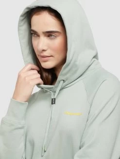Khujo Hoodies Sweatshirt Odette Dames Mintgroen -Khujo 1ce48de89189d07d7572271903b3997a