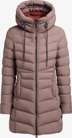 Khujo Korte Mantels Wintermantel Tuhani Dames Donkerlila