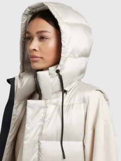 Khujo Bodywarmers Bodywarmer Tourin Dames Parelwit -Khujo 1eb63eb26c386bac66715e466ed5d600