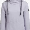 Khujo Hoodies Sweatshirt Rhabea Dames Lavendel -Khujo 1f5c2d4ae83c3dd53e38aec1748ee26f
