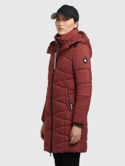 Khujo Tussenmantels Tussenmantel Fitt Light Dames Roestrood -Khujo 1fbbf010b2c12ca775f6b16cac8bfffe