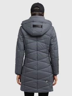 Khujo Tussenmantels Tussenmantel Fitt Light Dames Donkergrijs -Khujo 210aba56df1f2d8af95c22bcd5915e67