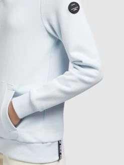 Khujo Hoodies Sweatshirt Rhabea Dames Lichtblauw -Khujo 224ceb334b82ee487708ad9b09084ce5