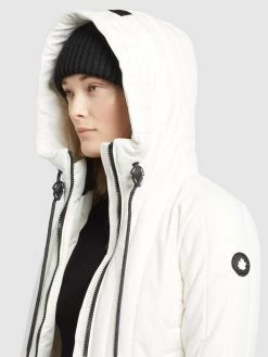 Khujo Winterjassen Winterjas Dames Wit -Khujo 25402c0905b52153fc9c2b1910133196