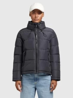 Khujo Winterjassen Winterjas Tuba 3 Dames Smoky Blue -Khujo 25aec7368e5d9ebdab478410c578e586