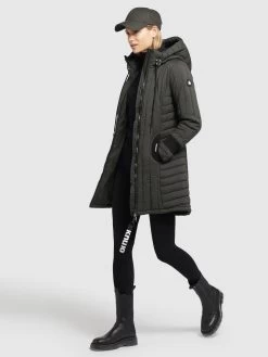 Khujo Winterjassen Winterjas Jerry Dames Olijfgroen 12 Khujo Winterjassen Winterjas Jerry Dames Olijfgroen -Khujo 268bd1d06aff8c6c9dfc59f7addd0f5b