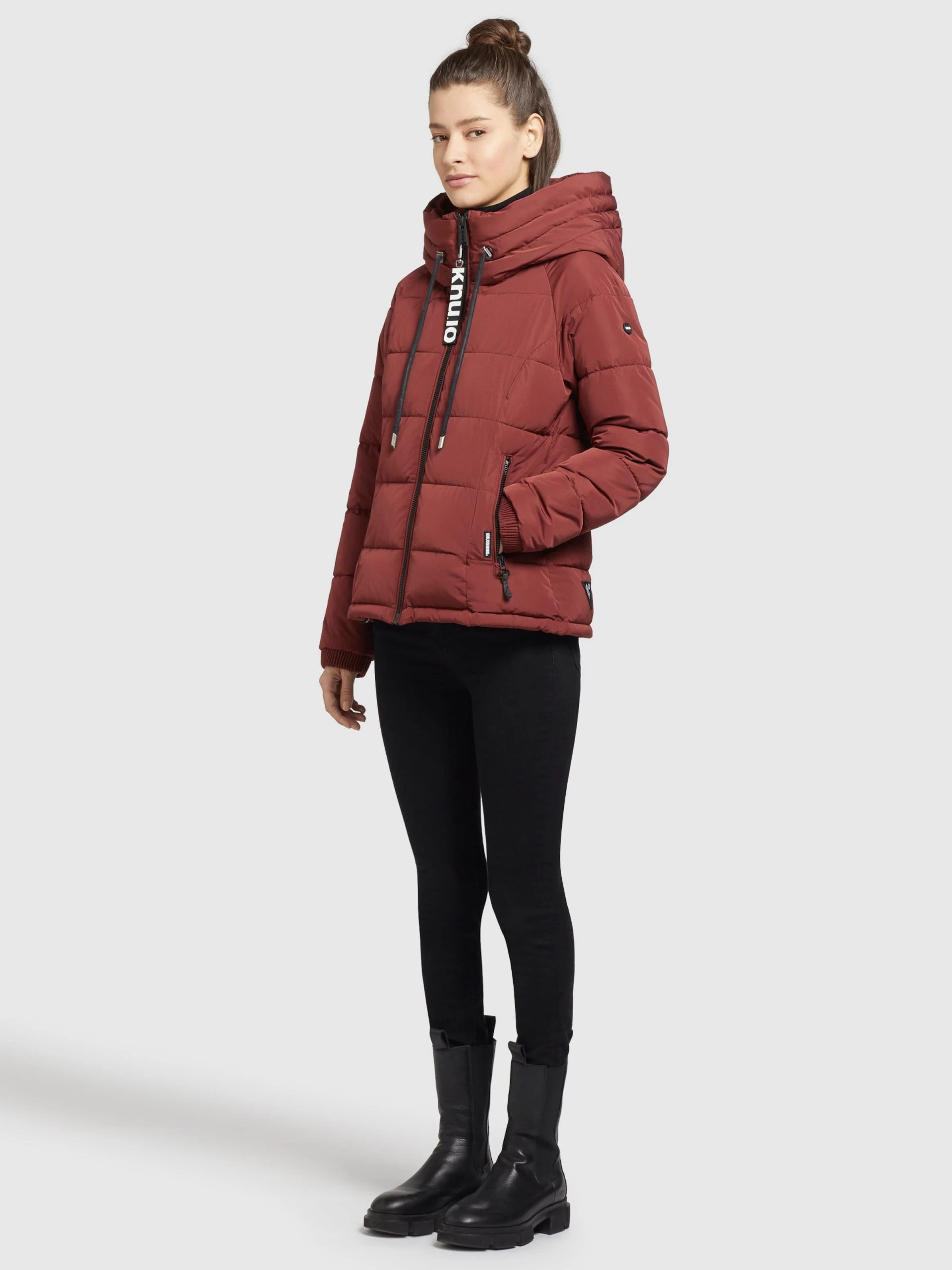 Khujo Winterjassen Winterjas Joilee Dames Pastelrood 7 Khujo Winterjassen Winterjas Joilee Dames Pastelrood - Afbeelding 5
