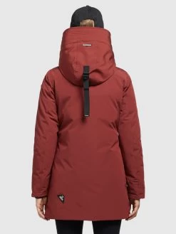 Khujo Winterjassen Winterjas Viona 3 Dames Roestrood -Khujo 270e1d7933f149f65d9b86c1231e94ea