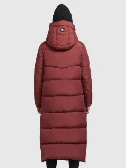 Khujo Wintermantels Wintermantel Shimanta 2 Dames Roestrood -Khujo 2756c2e11097c96758e81d1d242c1d06