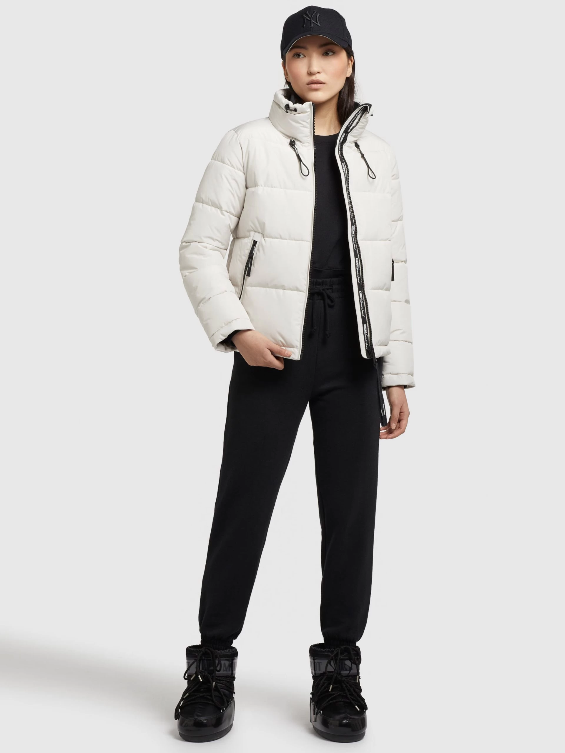 Khujo Winterjassen Winterjas Tuba Dames Offwhite 8 Khujo Winterjassen Winterjas Tuba Dames Offwhite - Afbeelding 6