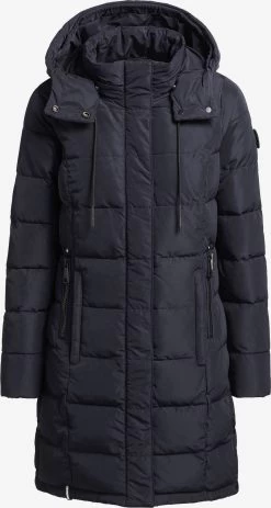 Khujo Korte Mantels Wintermantel Cups Dames Marine