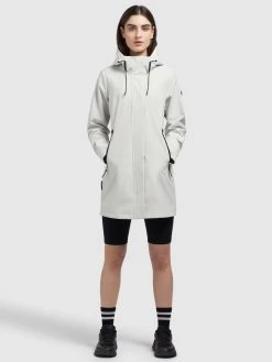 Khujo Tussenjassen Tussenjas Izaf Dames Lichtgrijs -Khujo 2b17219d883585abeadef88b5f535aa2