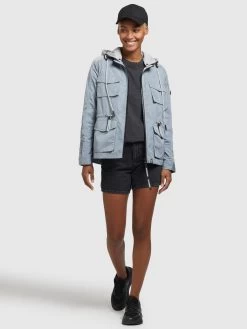 Khujo Tussenjassen Tussenjas FLAMES Dames Lichtblauw -Khujo 308e8067b8252825da4dd455dece3189