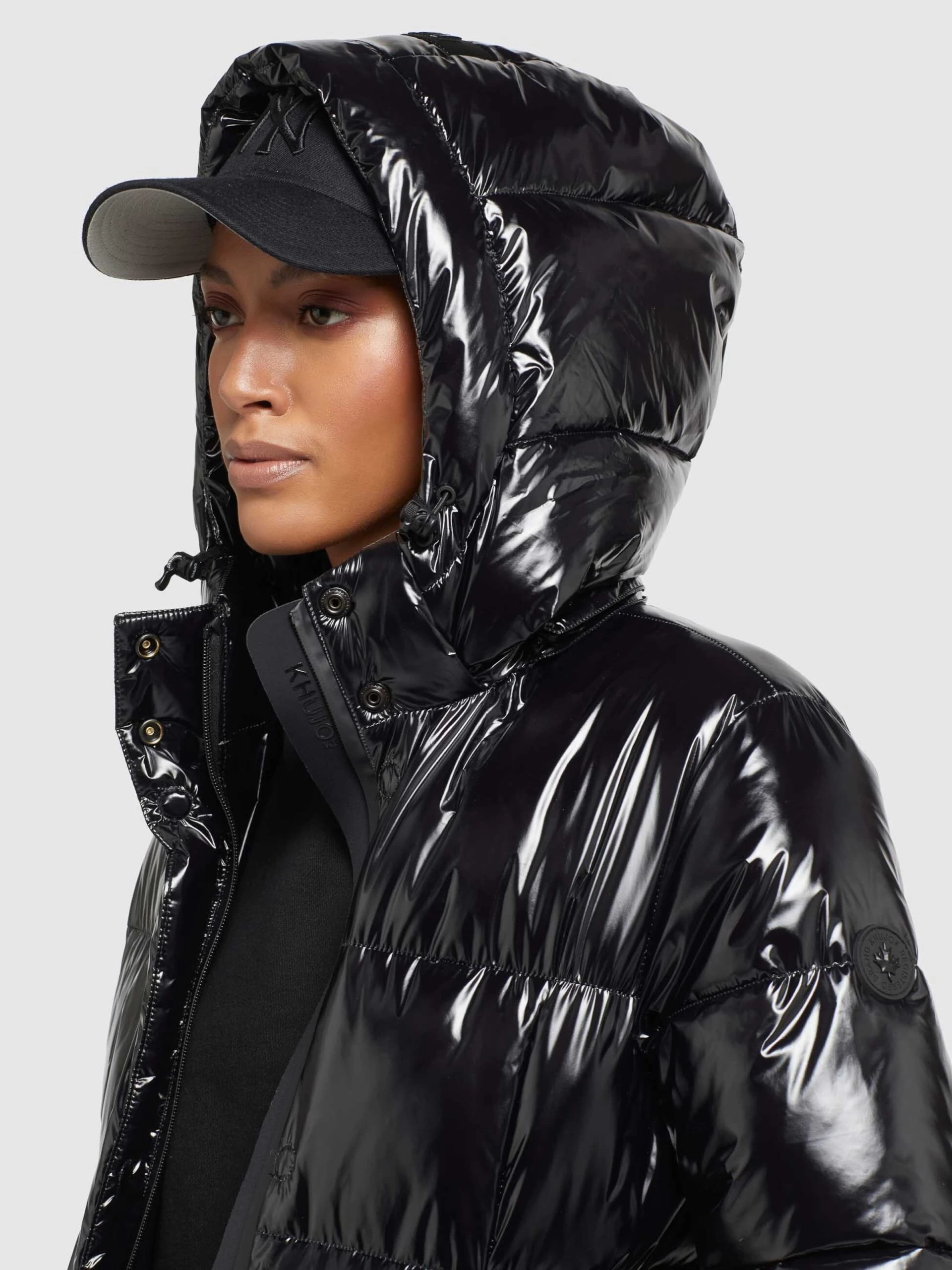 Khujo Wintermantels Wintermantel Tonka Dames Zwart 9 Khujo Wintermantels Wintermantel Tonka Dames Zwart - Afbeelding 7