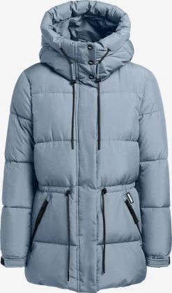 Khujo Winterjassen Winterjas Leviani2 Dames Duifblauw