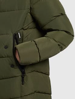 Khujo Tussenmantels Tussenmantel Klayd Dames Olijfgroen -Khujo 33d643d9e4c86a57eeb0831703f56f45