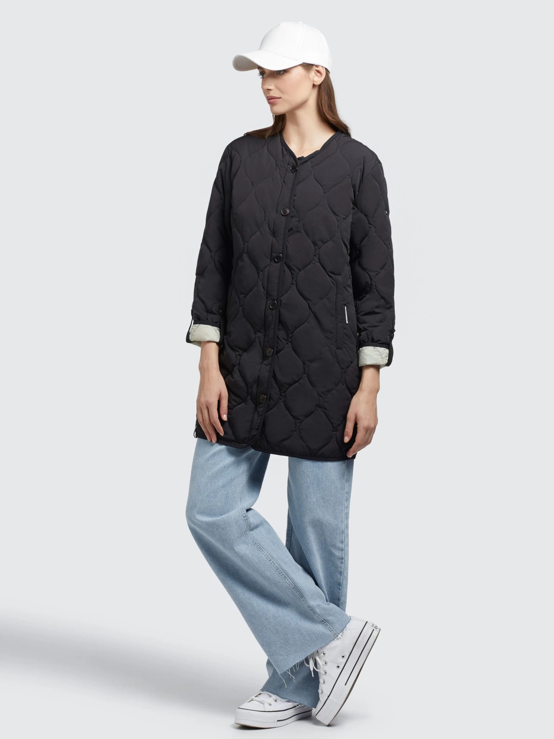 Khujo Tussenmantels Tussenmantel SIRA Dames Zwart 5 Khujo Tussenmantels Tussenmantel SIRA Dames Zwart - Afbeelding 3