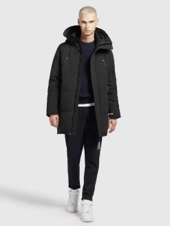 Khujo Winterjassen Winterjas Cloyd Heren Zwart -Khujo 37ecb9ac69cca9adbb2f428108062587