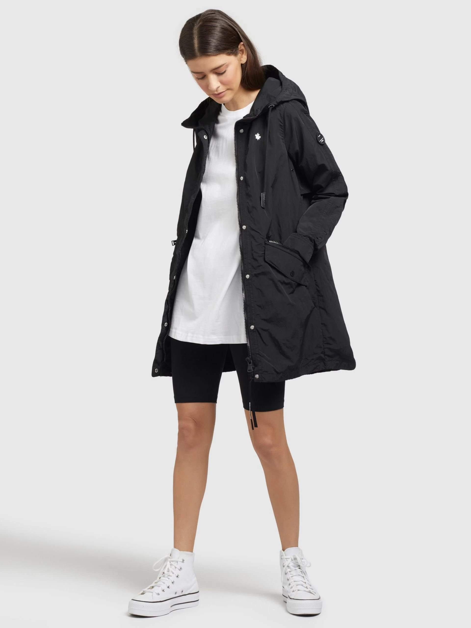 Khujo Tussenmantels Tussenmantel GAMES Dames Zwart 4 Khujo Tussenmantels Tussenmantel GAMES Dames Zwart - Afbeelding 2