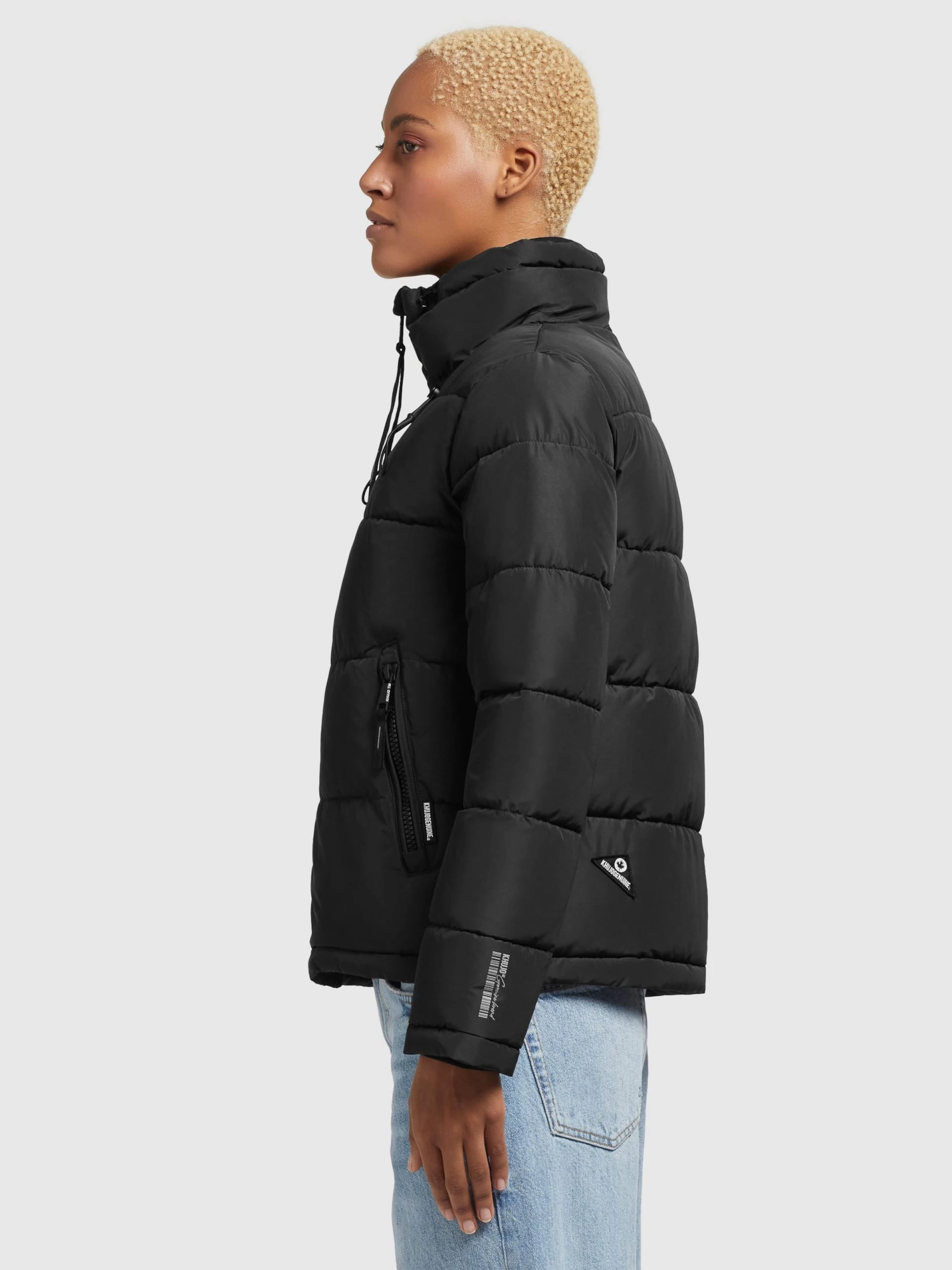 Khujo Winterjassen Winterjas Tuba Dames Zwart 7 Khujo Winterjassen Winterjas Tuba Dames Zwart - Afbeelding 5