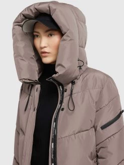 Khujo Winterjassen Winterjas Jordis 4 Dames Taupe -Khujo 3e9312df9c3d6969fd33c4f04d854901