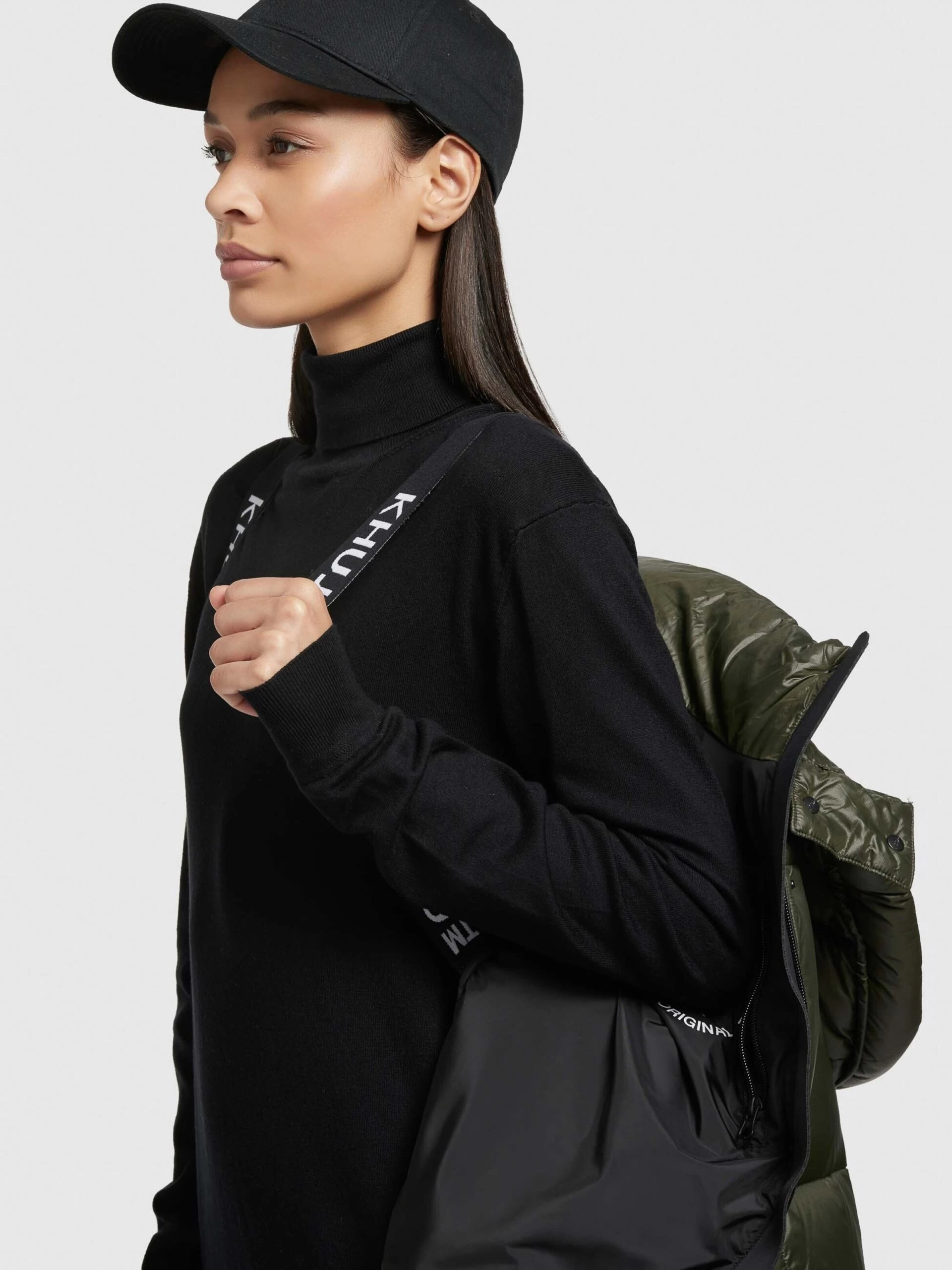 Khujo Winterjassen Winterjas Valona Dames Donkergroen 8 Khujo Winterjassen Winterjas Valona Dames Donkergroen - Afbeelding 6