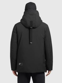 Khujo Winterjassen Winterjas Toto Heren Zwart -Khujo 5349bd1b28aa82273e0926fe09a3ea52