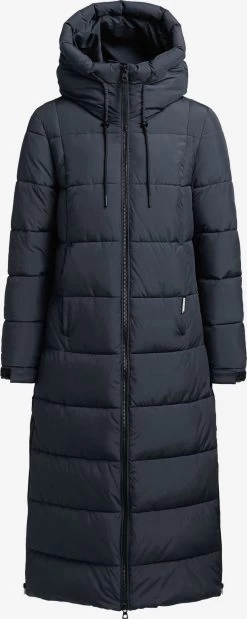 Khujo Wintermantels Wintermantel Deria Dames Donkerblauw