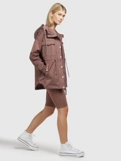 Khujo Tussenjassen Tussenjas PRAYATA Dames Bruin -Khujo 54793b633b88020bbb0217d764e470c2