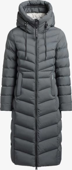 Khujo Wintermantels Wintermantel INGRAM2 MATT Dames Groen