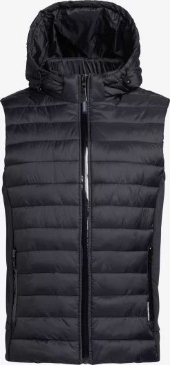 Khujo Bodywarmers Bodywarmer Heren Zwart
