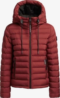 Khujo Tussenjassen Tussenjas Lovina Dames Donkerrood