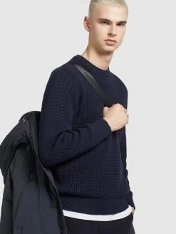 Khujo Winterjassen Winterjas Cloyd Heren Marine -Khujo 587dc2fcd5dad6a01a26734afb70817a