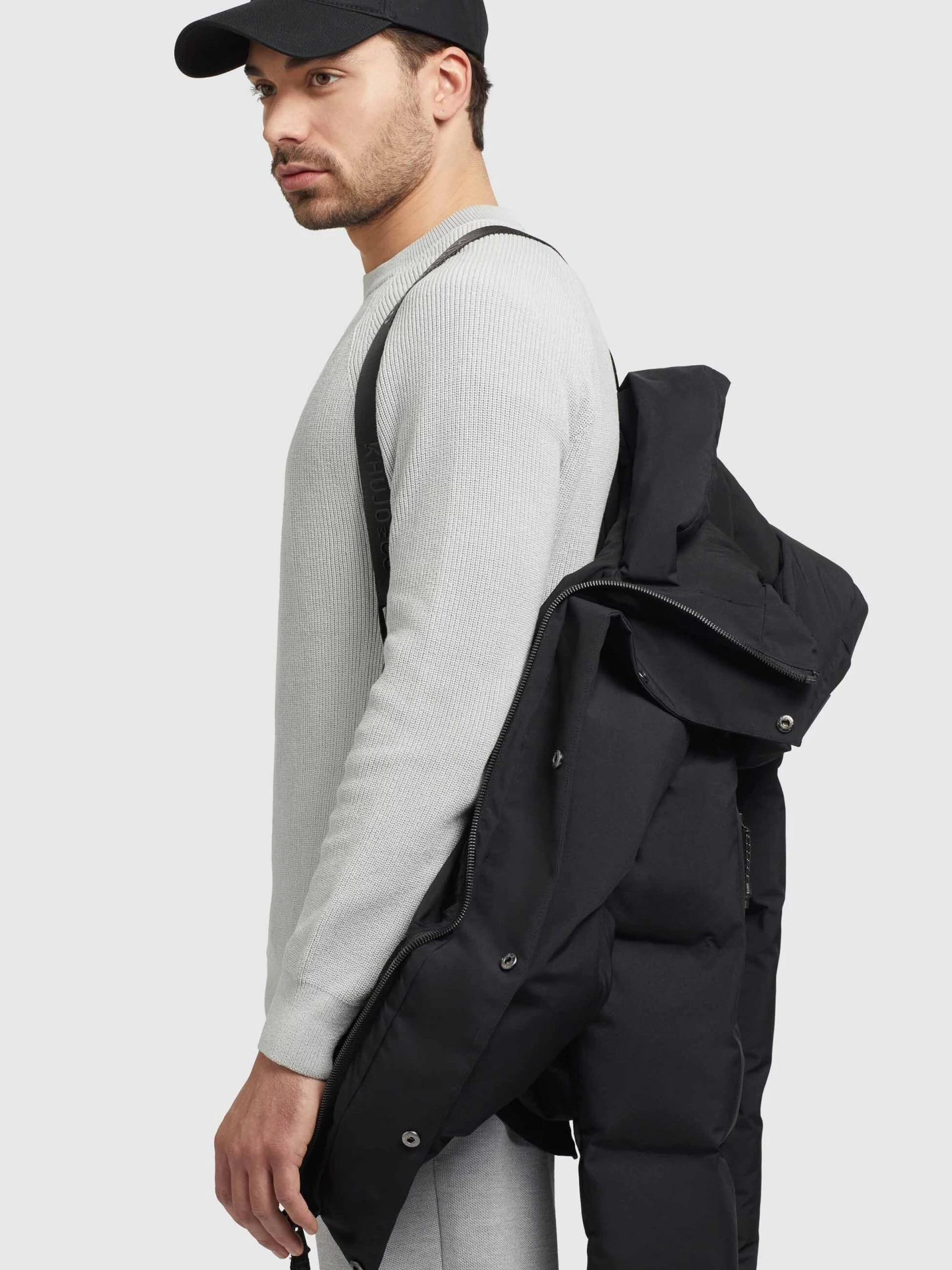 Khujo Winterjassen Winterjas Cann Heren Zwart 10 Khujo Winterjassen Winterjas Cann Heren Zwart - Afbeelding 8