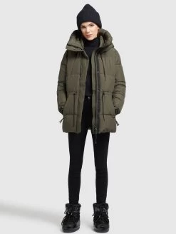 Khujo Winterjassen Winterjas Leviani Dames Donkergroen 15 Khujo Winterjassen Winterjas Leviani Dames Donkergroen -Khujo 598c657f896ca3d3011c1d1cee896255